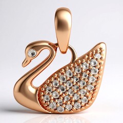 Ciondolo in oro con Diamante Rose de France SI1 di Argyle