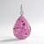 Pendentif en argent et Calcite cobalt (Bali Barong)