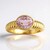 Anello in argento con Kunzite