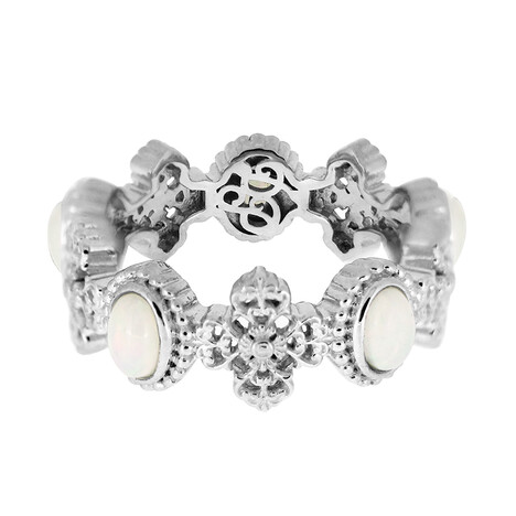 Welo-Opal-Silberring (Dallas Prince Designs)