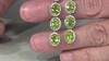 Pendientes en plata con Peridoto (de Melo Essence)