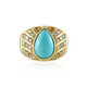 Anello in argento con Turchese Sleeping Beauty (KM by Juwelo)