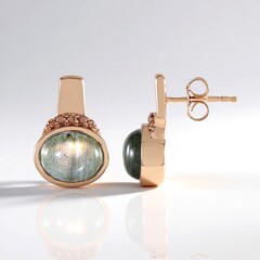 Orecchini in argento con Labradorite Ramata Maniry