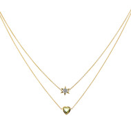 Collar en plata con Peridoto