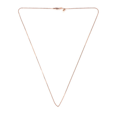 Silber-Ankerkette - 2,16 g - 61 cm - rosévergoldet