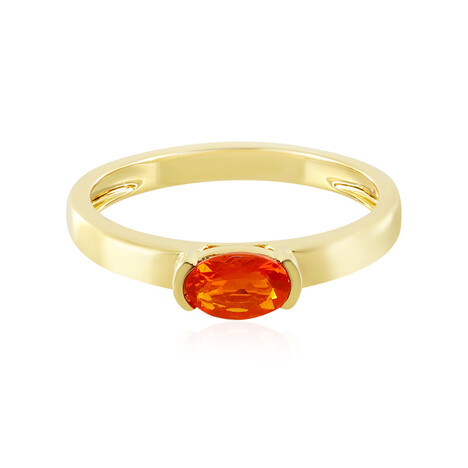 Feueropal-Silberring