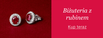 Biżuteria z rubinem