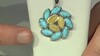 Pendentif en argent et Turquoise (dagen)