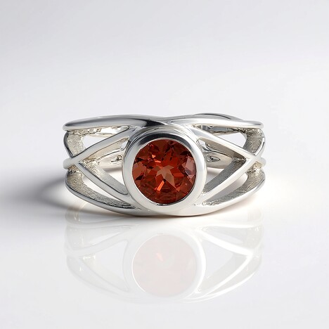 Anello in argento con Andesina