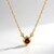 Collana in argento con Rubino Tanzania (de Melo)