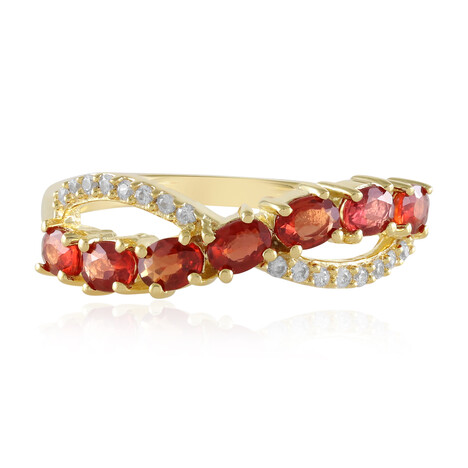 Tansania-Rubin-Silberring