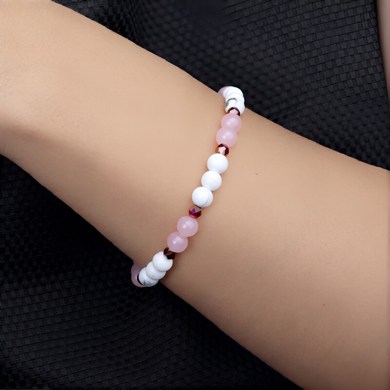Bracciale con Howlite