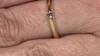 Anillo en plata con Diamante chocolate I2