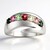 Anillo en plata con Turmalina rosa de Brasil (de Melo Essence)