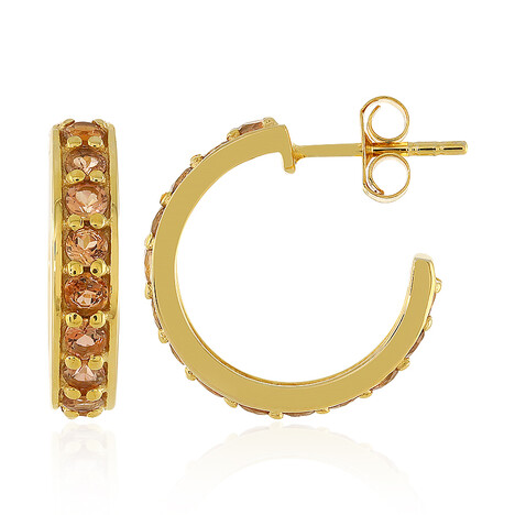 Orecchini in argento con Andalusite