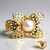 Anello in argento con Perla d'Acqua Dolce Bianca (TPC)