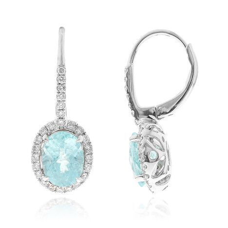 Gouden oorbellen met Paraiba toermalijnen (CIRARI)