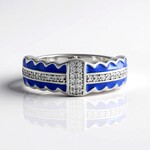 Anello in argento con Zircone