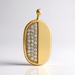 Accessorio in argento con Diamante SI1 (G) (Annette)