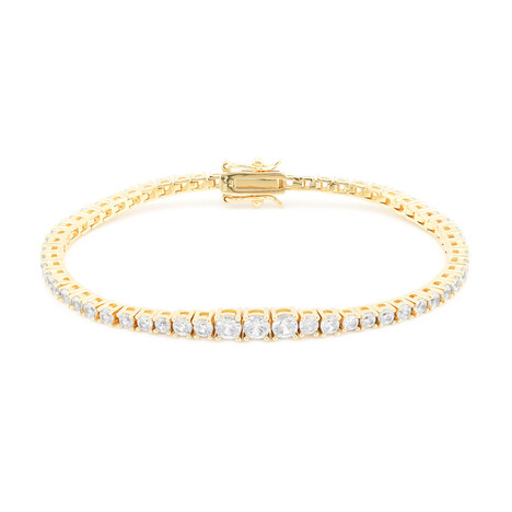 Brazalete en plata con Zircón