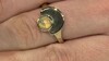 Anillo en plata con Ópalo blanco