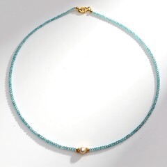 Collana in argento con Zircone Ratanakiri