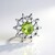 Ciondolo in argento con Peridoto Arizona