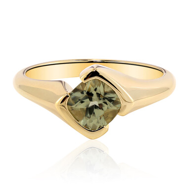Farbwechsel-Diaspor-Goldring (Tenner Diniz)