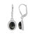 Boucles d'oreilles en argent et Pietersite