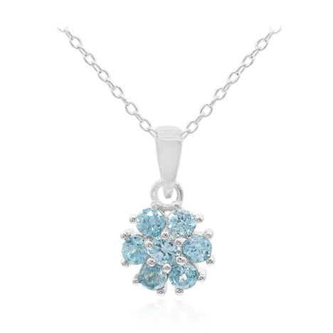 Collana in argento con Zircone Ratanakiri