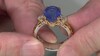Anillo en plata con Tanzanita (Gems en Vogue)