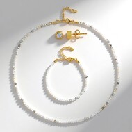 Parure in argento con Zircone