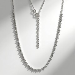 Collana in argento con Zircone (Adela Silber)