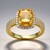 Anello in argento con Citrino (Adela Silber)