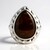 Anello in argento con Agata di Fuoco