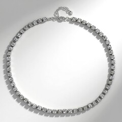 Collana in argento con Ematite Argentata