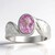 Anello in argento con Kunzite (Pallanova)
