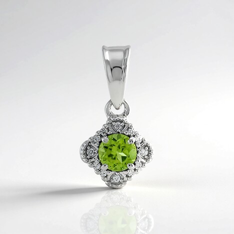 Ciondolo in argento con Peridoto