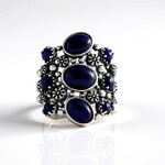 Anello in argento con Sodalite (Desert Chic)