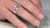 Anillo en plata con Piedra de luna azul (KM by Juwelo)