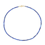 Collana in argento con Cianite del Nepal