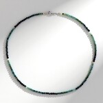 Collana in argento con Indicolite