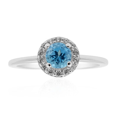 Anello in argento con Topazio Marambaia