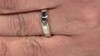 Anillo en plata con Diamante champán I2