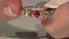 Gouden ring met saffieren (CIRARI)