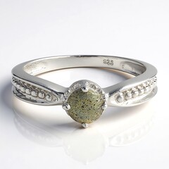 Anello in argento con Spectrolite