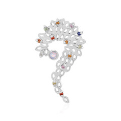 Welo Opal Silver Pendant