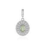 Merelani-Mint-Granat-Silberanhänger