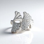Anello in argento con Zircone