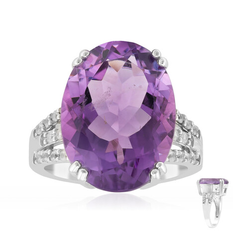 Amethyst-Silberring